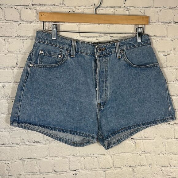 Vintage Levi’s Silvertab Guy’s Fit Women’s Jean Cut Off Daisy Dukes Shorts 13/14 - Picture 1 of 10